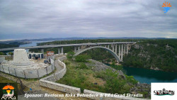 Skradin, řeka Krka, most A1