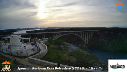 Skradin, řeka Krka, most A1
