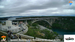 Skradin, řeka Krka, most A1