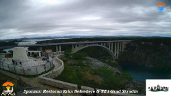 Skradin, řeka Krka, most A1