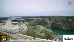 Skradin, řeka Krka, most A1