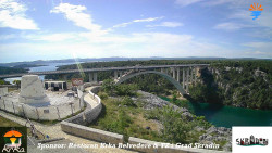 Skradin, řeka Krka, most A1