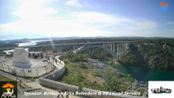 Skradin, řeka Krka, most A1