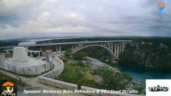 Skradin, řeka Krka, most A1