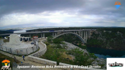 Skradin, řeka Krka, most A1