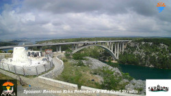 Skradin, řeka Krka, most A1