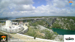 Skradin, řeka Krka, most A1