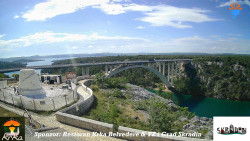 Skradin, řeka Krka, most A1