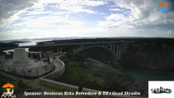 Skradin, řeka Krka, most A1