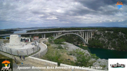 Skradin, řeka Krka, most A1