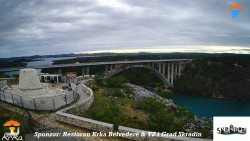 Skradin, řeka Krka, most A1