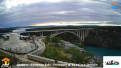 Skradin, řeka Krka, most A1