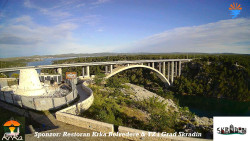 Skradin, řeka Krka, most A1