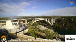 Skradin, řeka Krka, most A1