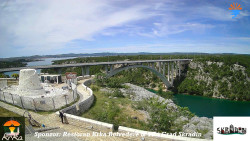 Skradin, řeka Krka, most A1
