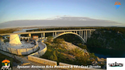 Skradin, řeka Krka, most A1