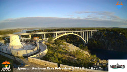 Skradin, řeka Krka, most A1
