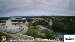Skradin, řeka Krka, most A1