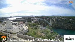 Skradin, řeka Krka, most A1