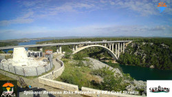 Skradin, řeka Krka, most A1