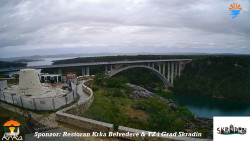 Skradin, řeka Krka, most A1