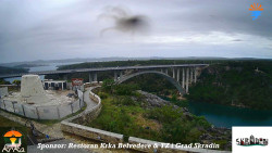 Skradin, řeka Krka, most A1