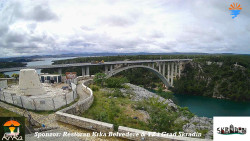 Skradin, řeka Krka, most A1