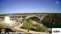 Skradin, řeka Krka, most A1