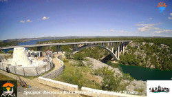 Skradin, řeka Krka, most A1