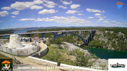 Skradin, řeka Krka, most A1