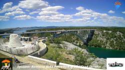Skradin, řeka Krka, most A1