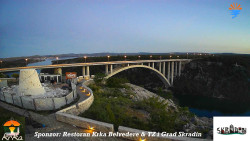 Skradin, řeka Krka, most A1
