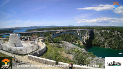 Skradin, řeka Krka, most A1