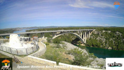 Skradin, řeka Krka, most A1