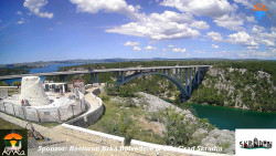 Skradin, řeka Krka, most A1