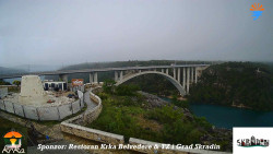 Skradin, řeka Krka, most A1
