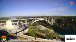 Skradin, řeka Krka, most A1