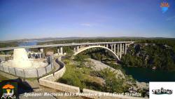 Skradin, řeka Krka, most A1