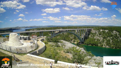 Skradin, řeka Krka, most A1