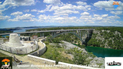 Skradin, řeka Krka, most A1