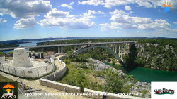 Skradin, řeka Krka, most A1