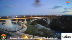 Skradin, řeka Krka, most A1