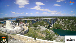 Skradin, řeka Krka, most A1