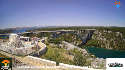 Skradin, řeka Krka, most A1