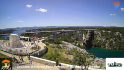 Skradin, řeka Krka, most A1