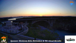 Skradin, řeka Krka, most A1