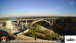 Skradin, řeka Krka, most A1