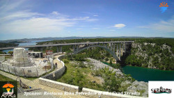 Skradin, řeka Krka, most A1
