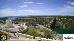 Skradin, řeka Krka, most A1