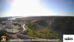 Skradin, řeka Krka, most A1